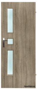 Porte camera con vetro interno Modo 60