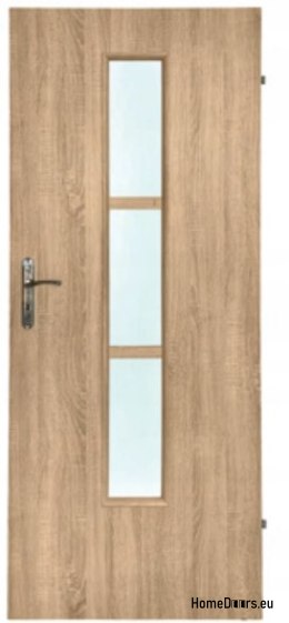 Porte della camera con vetro interno Suri 70