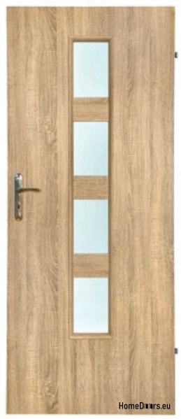 Porta della camera con vetro interno Szargot 70