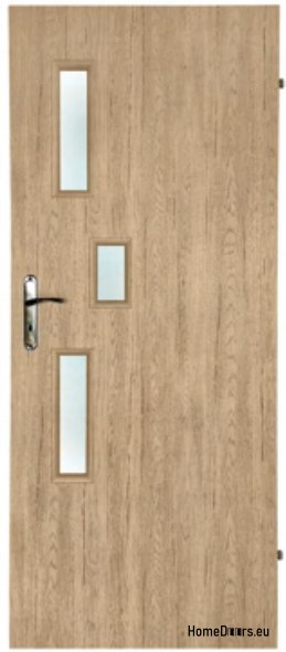 Porte camera con vetro interno Tresna 60