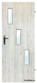 Porte della camera con vetro interno Wezen 90