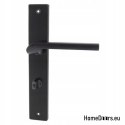KLAMKA DRZWIOWA PRZEBICIE WC ZOYA CZARNY