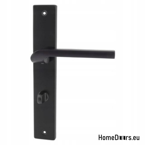 KLAMKA DRZWIOWA PRZEBICIE WC ZOYA CZARNY