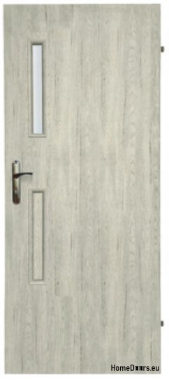 Porta bagno con vetro Aseida 80 Porta bagno con vetro Aseida 80