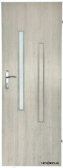 Porte bagno con vetro Hiara 80