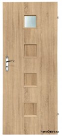 Porte bagno con vetro interno Werso 60