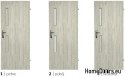 Porte interne complete Aseida 70