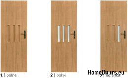 Porte interne complete Korpol 80