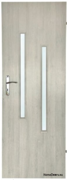 Porta della camera con vetro Hiara 90