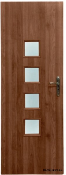 Porte della camera con vetro interno Atria 80 Porte della camera con vetro interno Atria 80