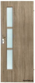 Porte della camera con vetro interno Kodi 90
