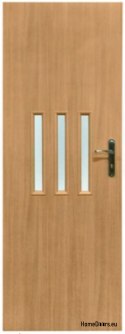 Porte della camera con vetro interno Korpol 90