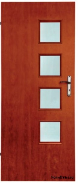 Porta della camera con vetro interno Odin 90