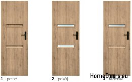 Porte camera con vetro interno Rosler 60