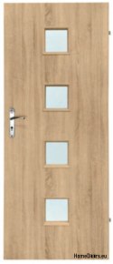 Porte camera con vetro interno Werso 60