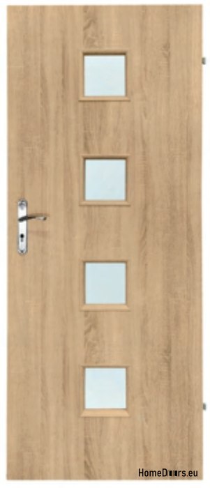 Porte camera con vetro interno Werso 60