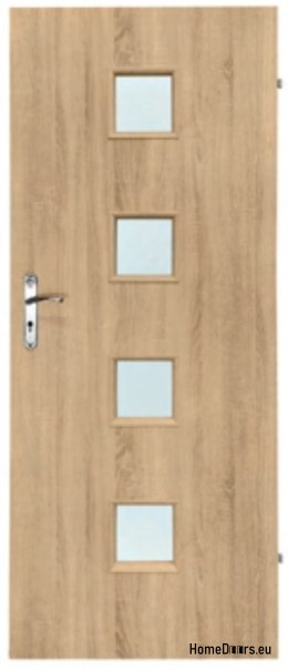 Porte camera con vetro interno Werso 90