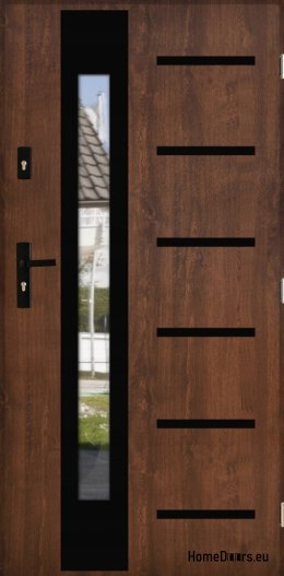 Porte esterne THICK 72 WARM CON SPECCHIO A PORTATA DI MANO