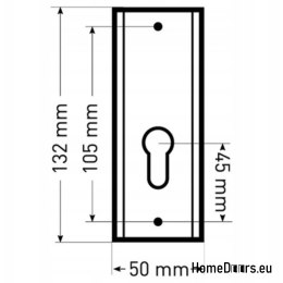 SZYLD NA WKŁAD SZF4105 PATYNA