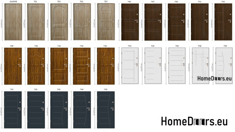 PORTE ACUSTICHE 42 dB KL. RC2 VERDI 25 DISEGNI PORTE ACUSTICHE 42 dB KL. RC2 VERDI 25 DISEGNI