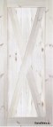 Porte interne scorrevoli loft pino LF-4 60/70/80/90/100