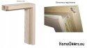 Porte interne scorrevoli loft pino LF-4 60/70/80/90/100