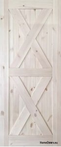 Loft LF-5 porte interne scorrevoli in pino 60/70/80/90/100