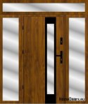 Porte esterne con letti supplementari, schiuma spessa 210
