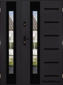 Porta a due ante con specchio spessore 72 mm 150 P