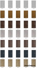 Porta a due ante 180 Sinistra, vari colori design