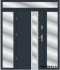 Porte esterne con letti supplementari, schiuma spessa 210