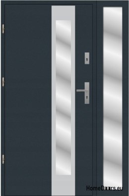 Porta esterna con letto supplementare, schiuma spessa 130