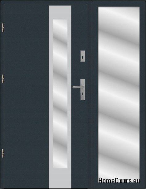 Porta esterna con letto supplementare in schiuma spessa 160