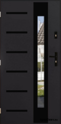 Porta esterna su misura SPESSORE 72 MM calda con specchio veneziano 80 90 100