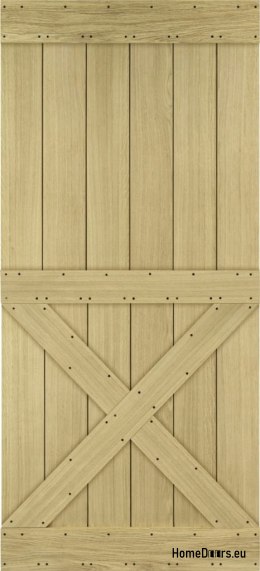 DRZWI PRZESUWNE MODERN RUSTIC X DĄB FLADER 90