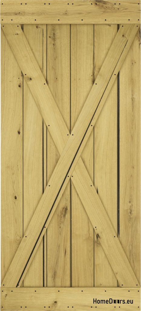 DRZWI PRZESUWNE MODERN RUSTIC XI DĄB CRACK 80