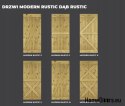 DRZWI PRZESUWNE MODERN RUSTIC K DĄB RUSTIC 80