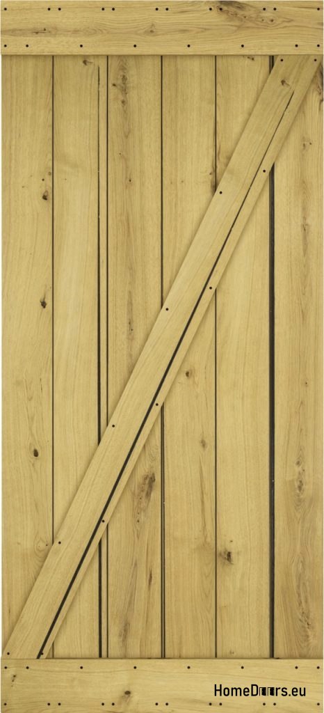 DRZWI PRZESUWNE MODERN RUSTIC Z DĄB CRACK 90