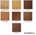 Porta esterna in legno rovere 74 mm GONIA