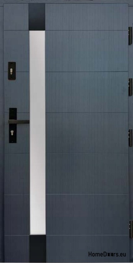 Porta esterna in legno pino 74 mm GONIA