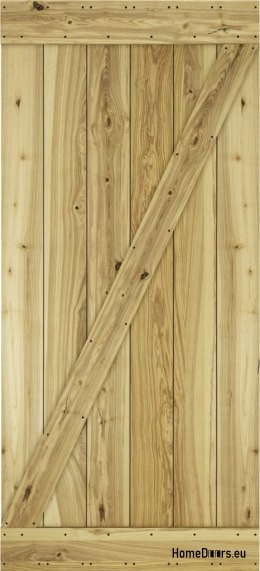 DRZWI PRZESUWNE MODERN RUSTIC Z JESION SĘKATY 90