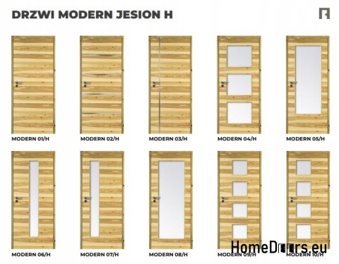 DRZWI WEWNĘTRZNE MODERN 10H JESION SĘKATY 60 DRZWI WEWNĘTRZNE MODERN 10H JESION SĘKATY 60