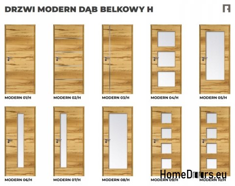 DRZWI WEWNĘTRZNE MODERN 04H DĄB BELKOWY 70 cm DRZWI WEWNĘTRZNE MODERN 04H DĄB BELKOWY 70 cm