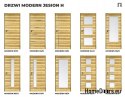 DRZWI WEWNĘTRZNE MODERN 05H JESION SĘKATY 90