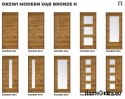 DRZWI WEWNĘTRZNE MODERN 02H DĄB BRONZE 80