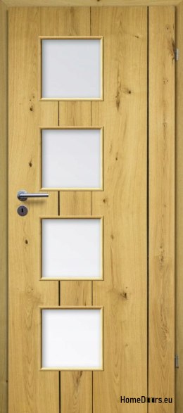 DRZWI WEWNĘTRZNE MODERN 10V DĄB CRACK 90