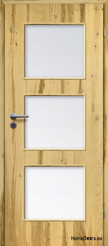 DRZWI WEWNĘTRZNE MODERN 04V DĄB BELKOWY 70 cm