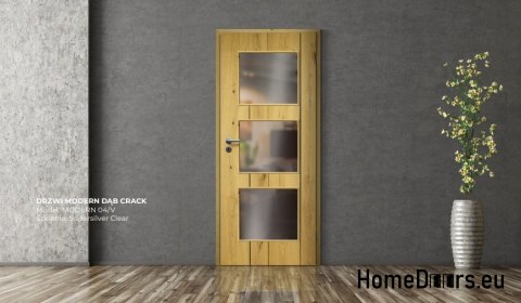 DRZWI WEWNĘTRZNE MODERN 04V DĄB RUSTIC 60