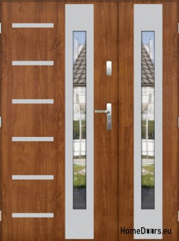 Porta a due ante con specchio spessore 72 mm 150 L