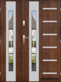 Porta a due ante con specchio spessore 72 mm 150 P